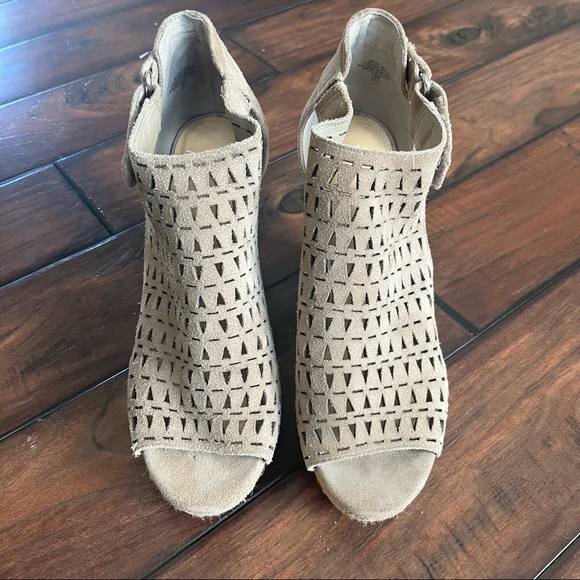 Marc Fisher Suede Espadrille Wedge - Picture 5 of 9